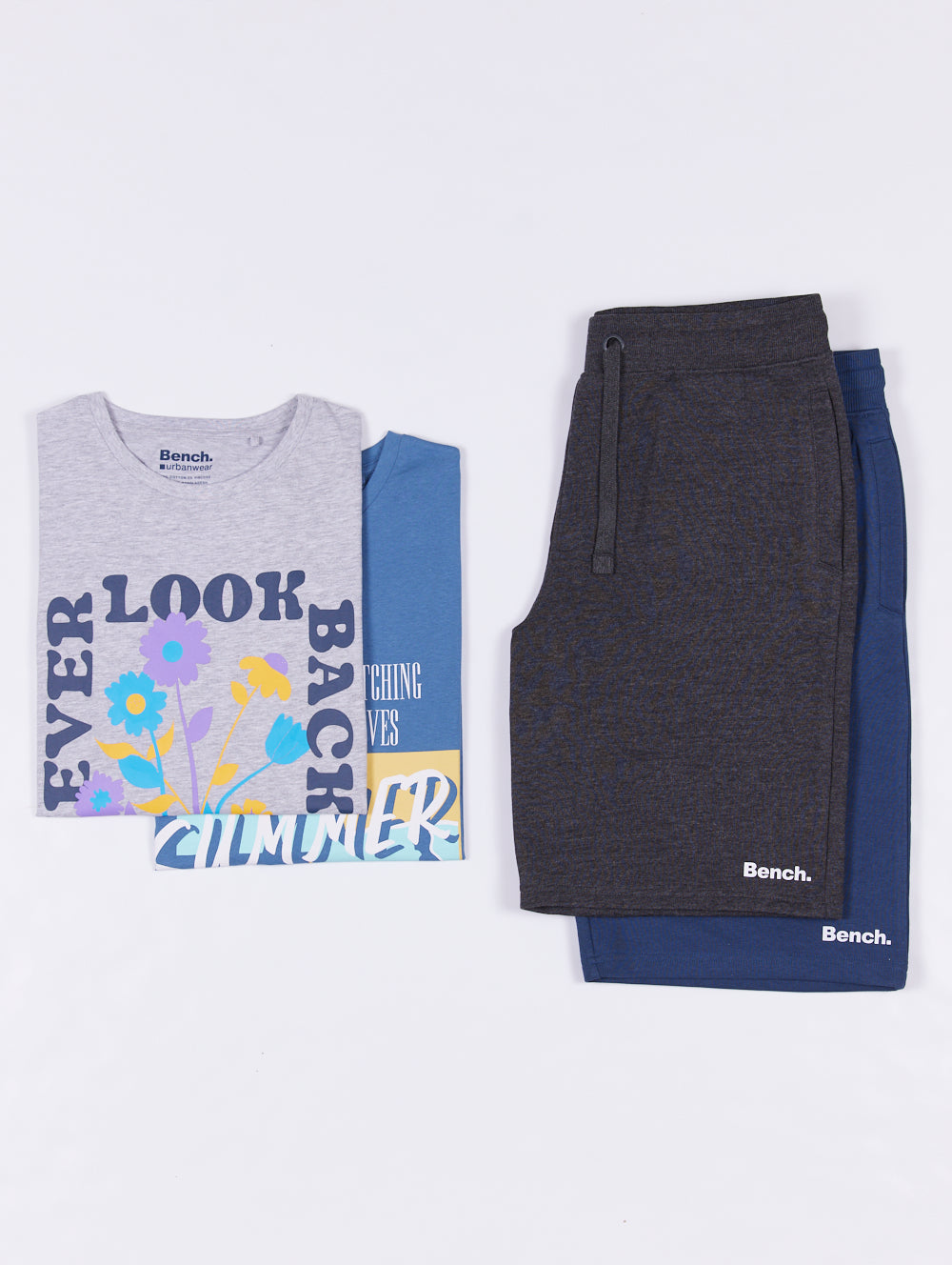 Baveri Graphic T-Shirt & Shorts 4-Pack