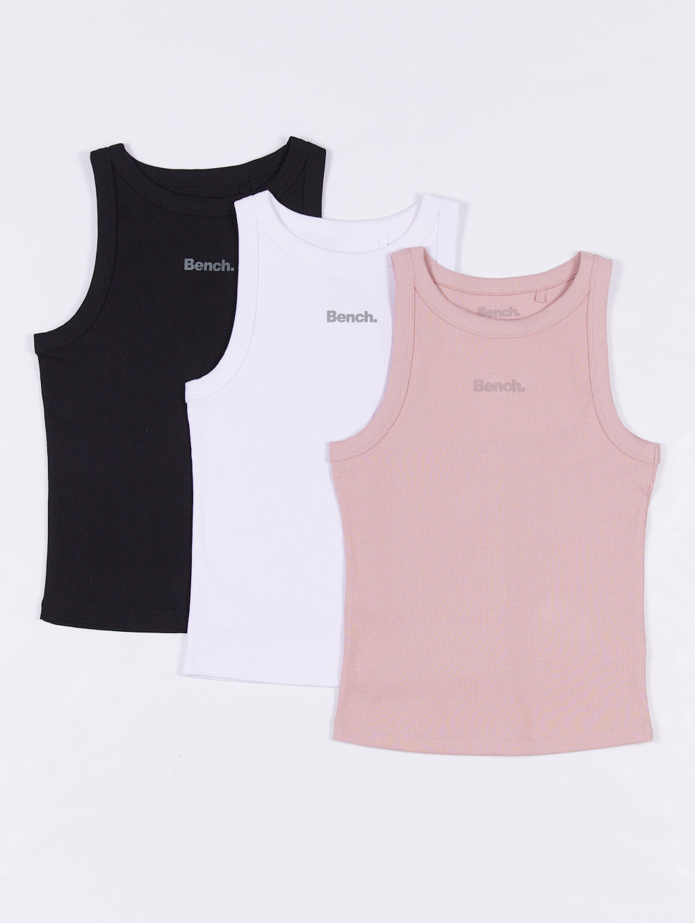 Ryle Ribbed Tank Top 3-Pack