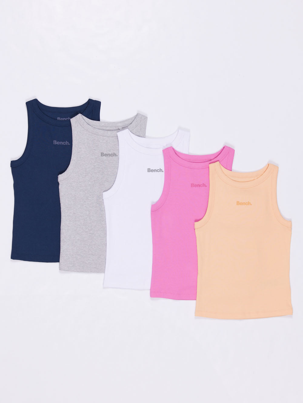 Jayja Ribbed Tank Top 5-Pack