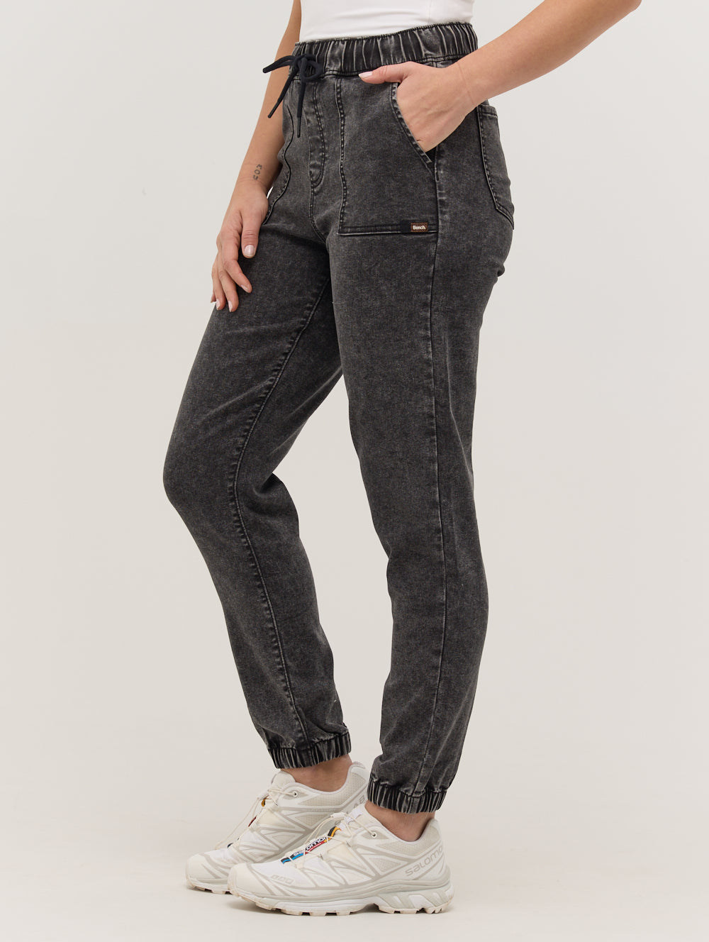 JETTE Black Bottoms Jogger Pant Shot 3
