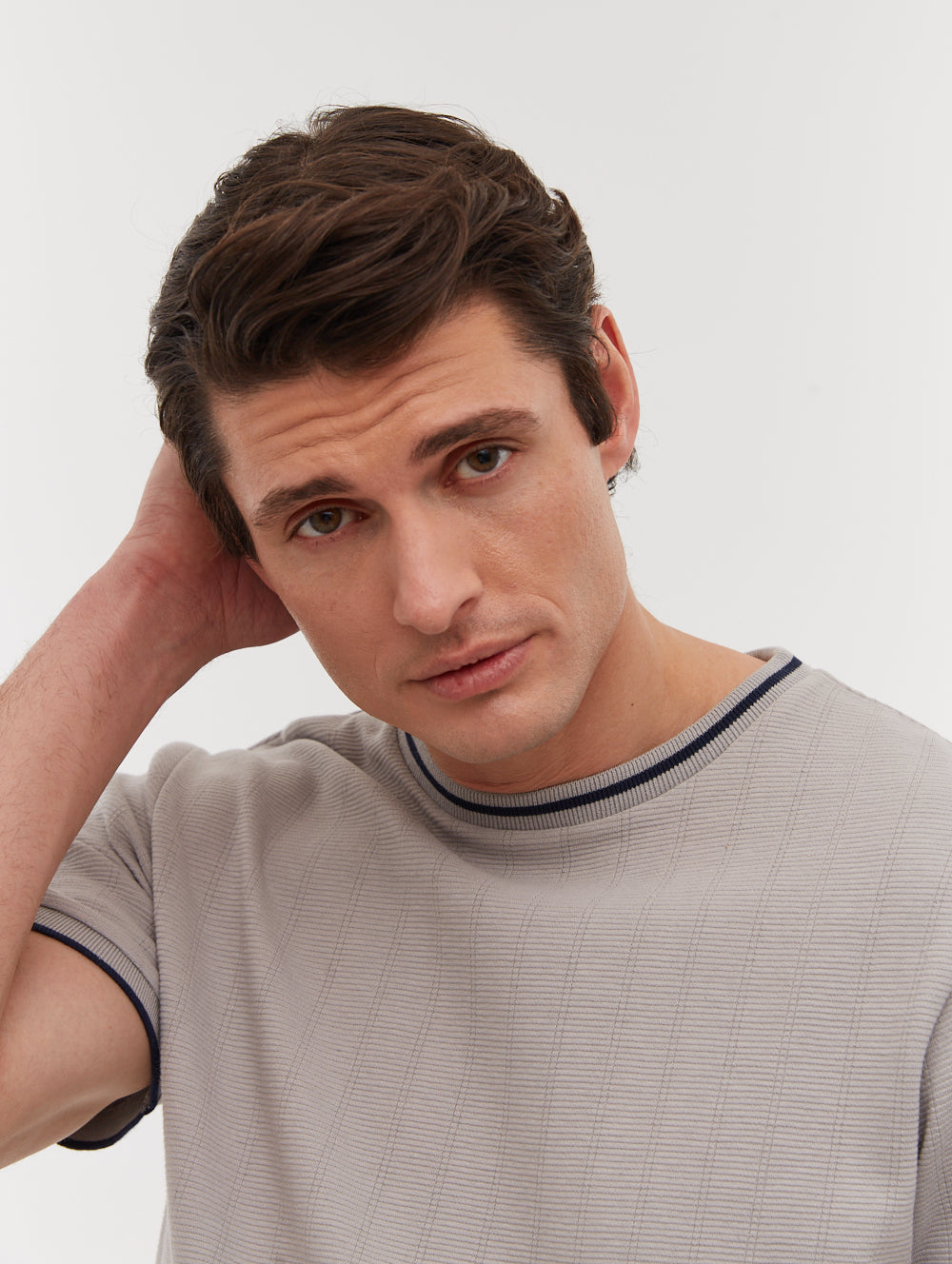 Ernara Ringer Neck T-Shirt