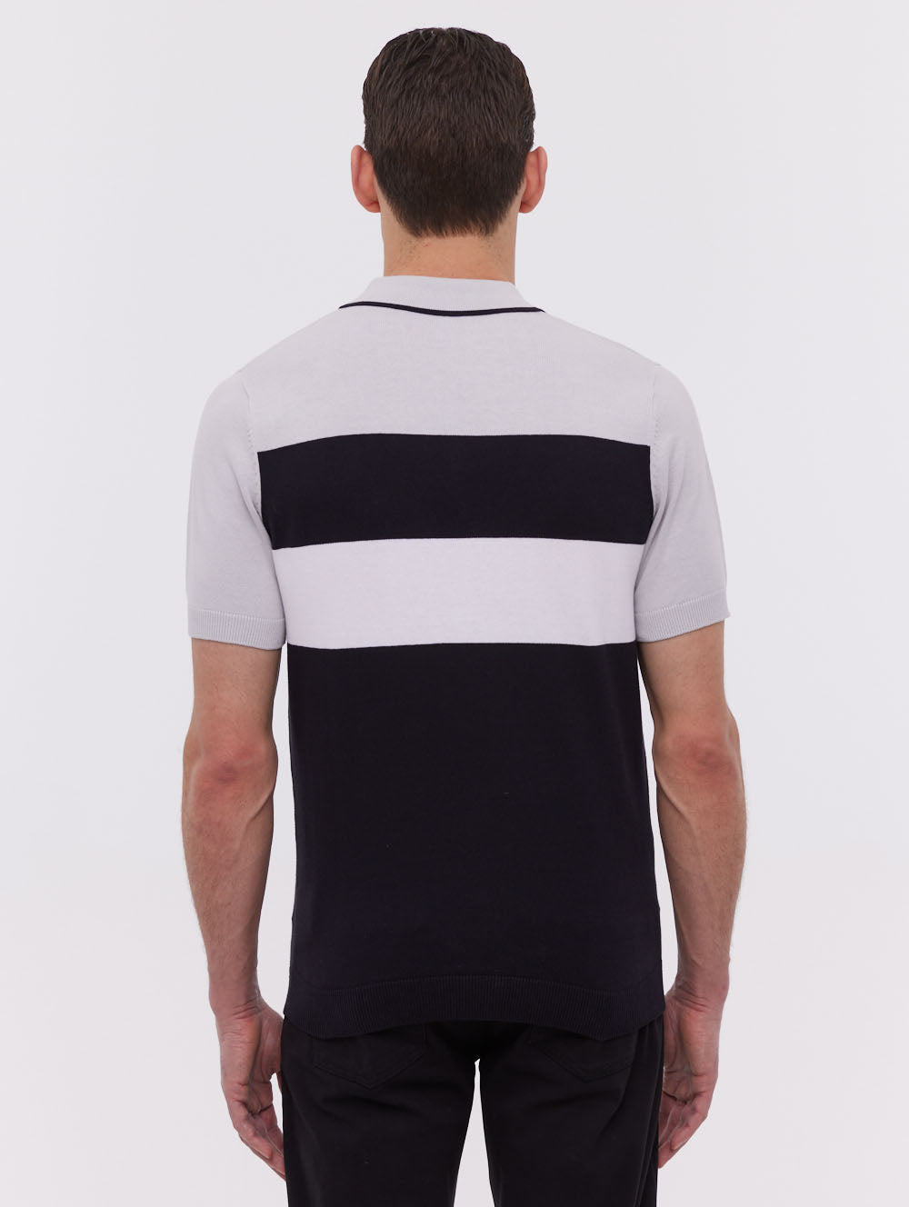 Aspinn Block Stripe Polo Shirt