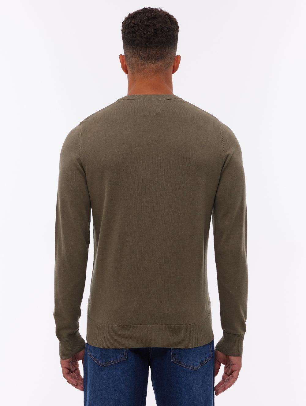 Vietro Green KH001 Knit Crews Fine Gauge Shot 3