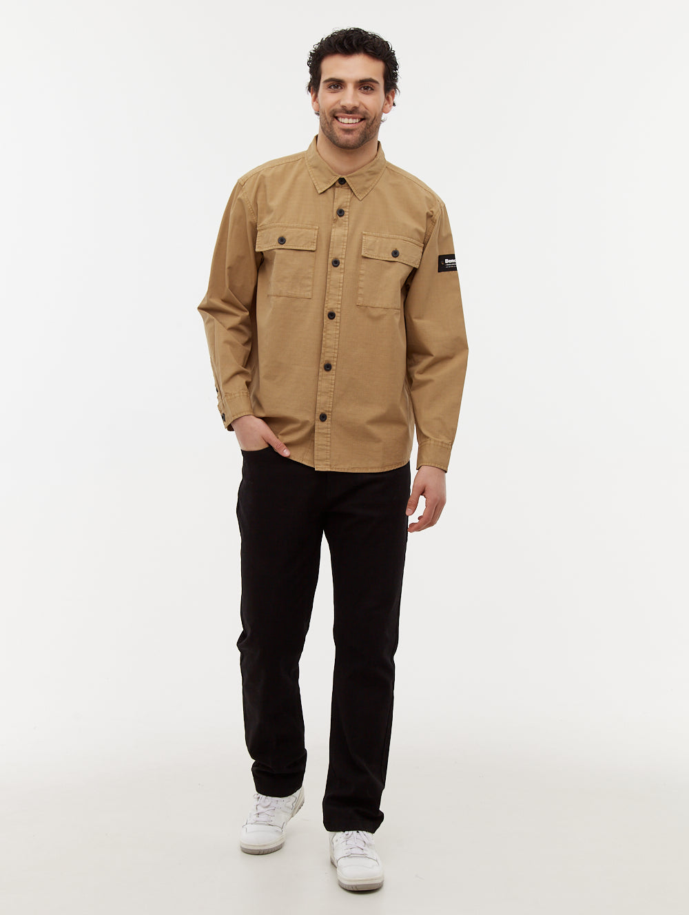 Posima Chest Pocket Long Sleeve Shirt