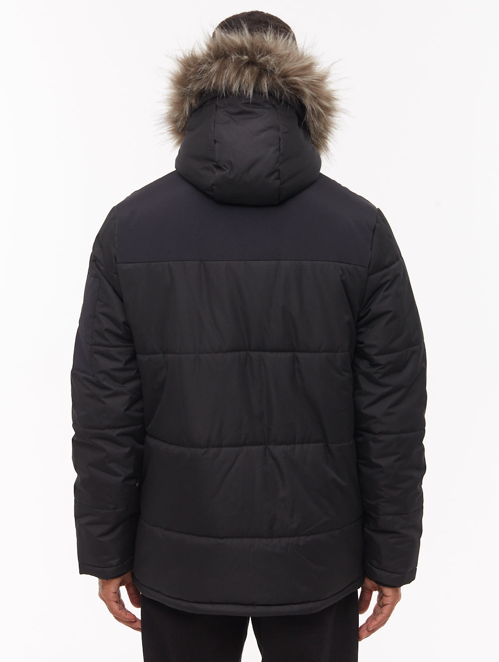 Tillor Hooded Parka - Black