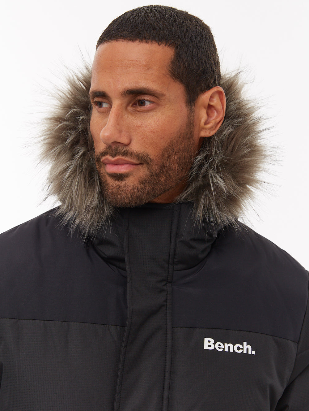 Tillor Hooded Parka - Black