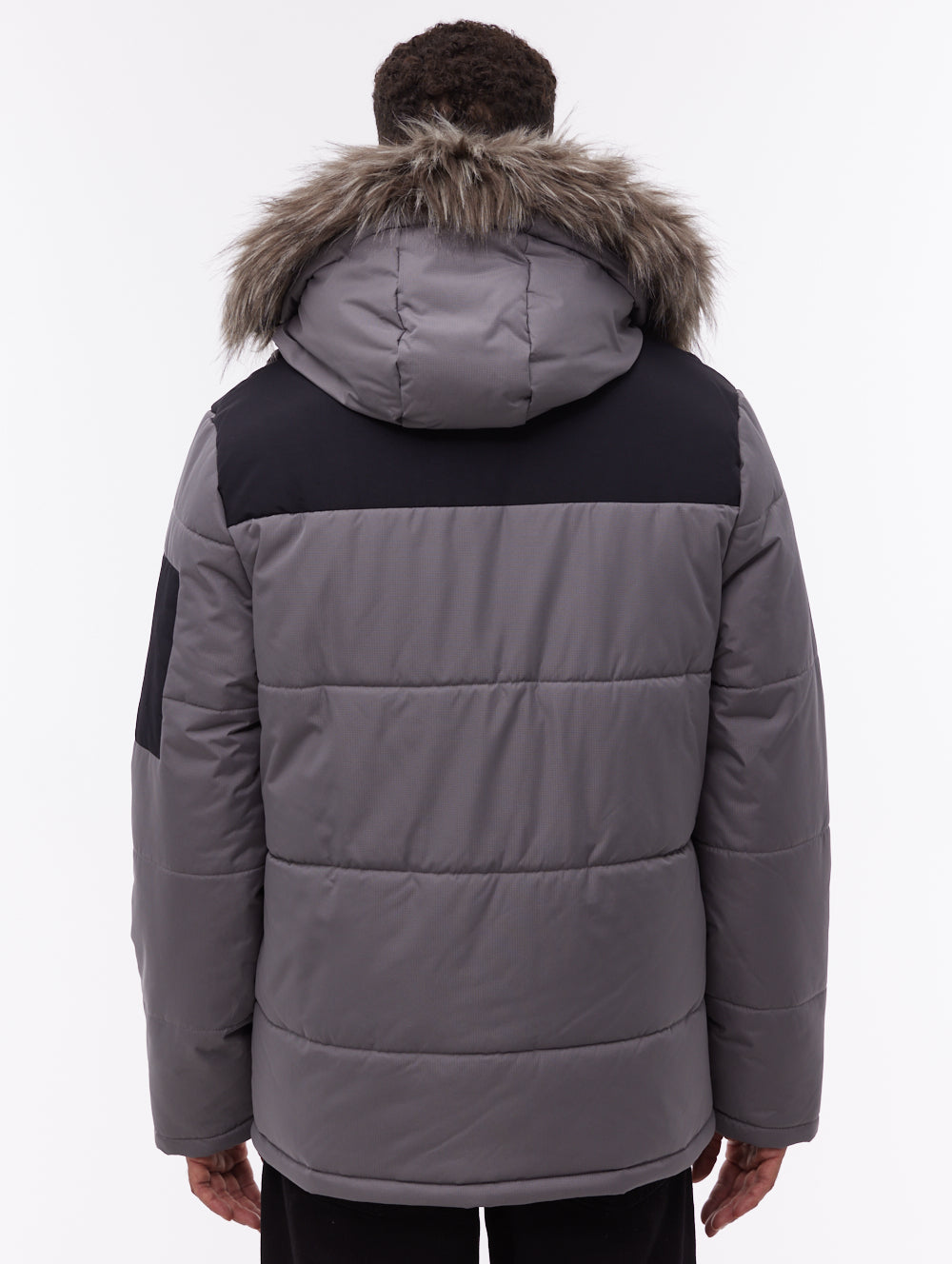 Tillor Hooded Parka - Dark Grey