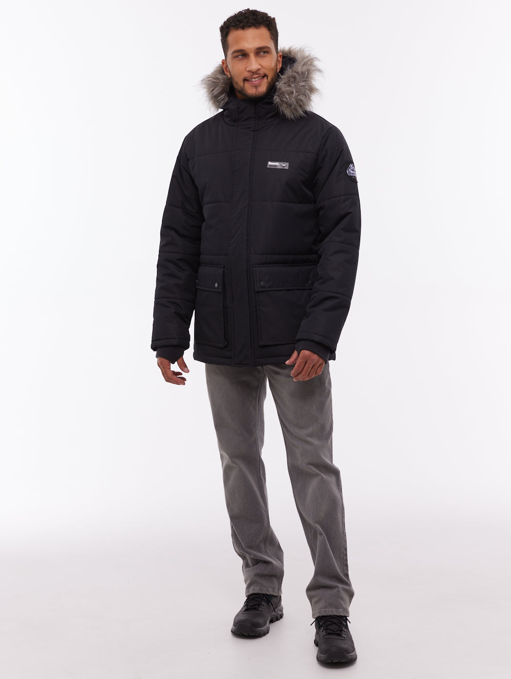 Koufax Puffer Parka - Black
