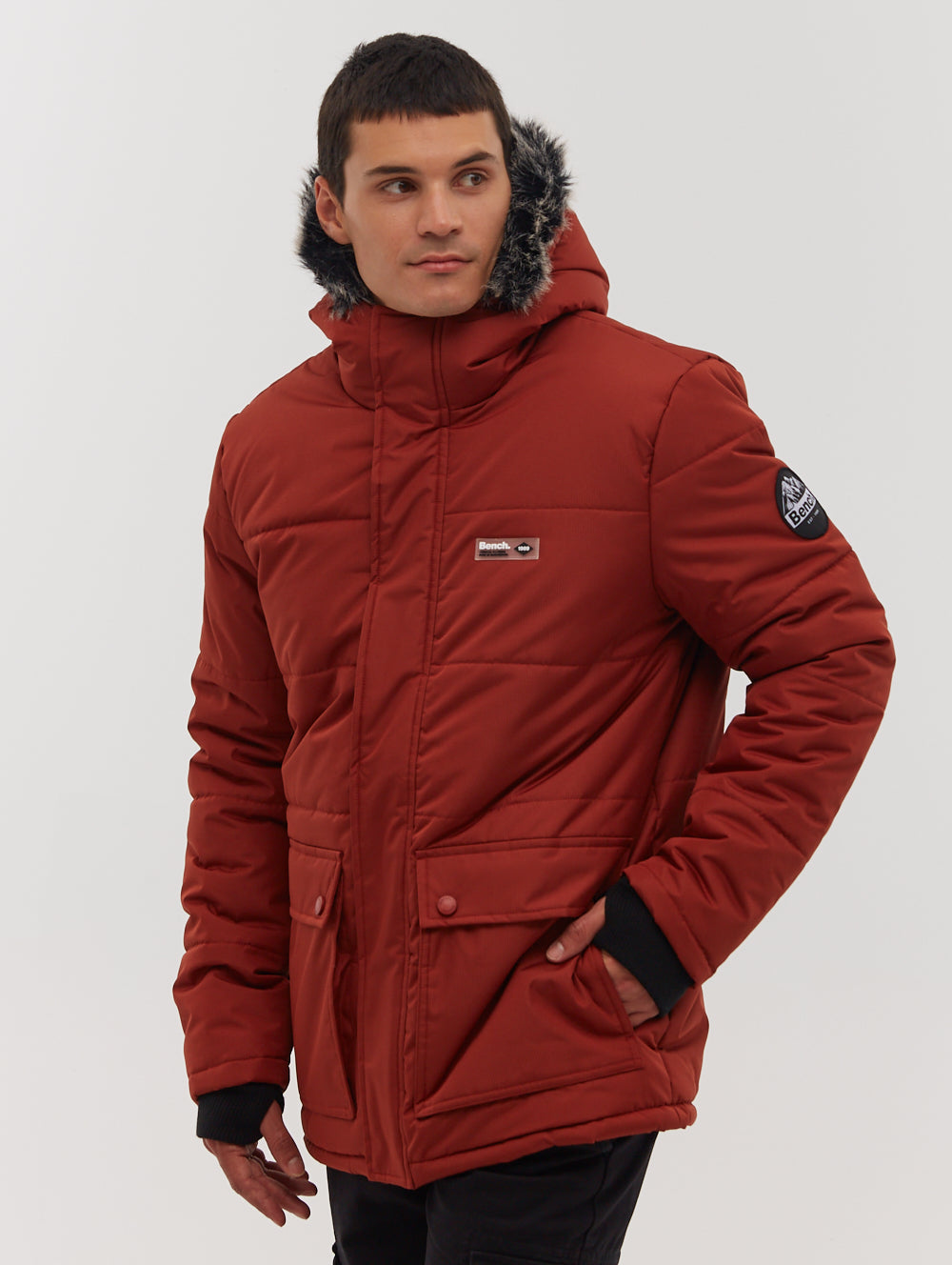 KOUFAX Red Outerwear Parkas Shot 3