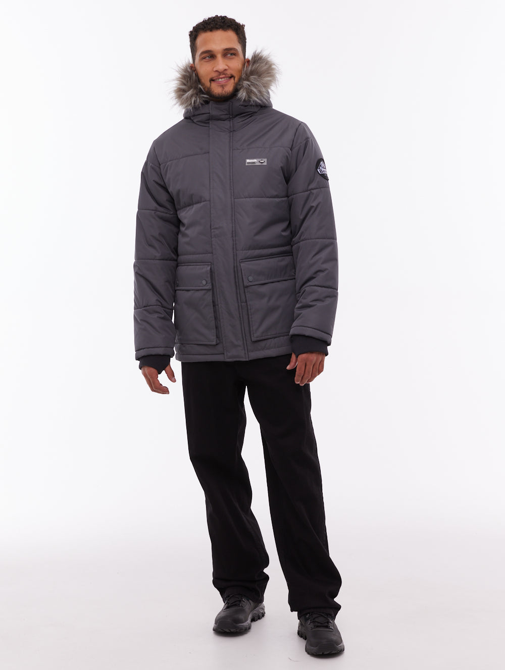 Koufax Puffer Parka - Dark Grey