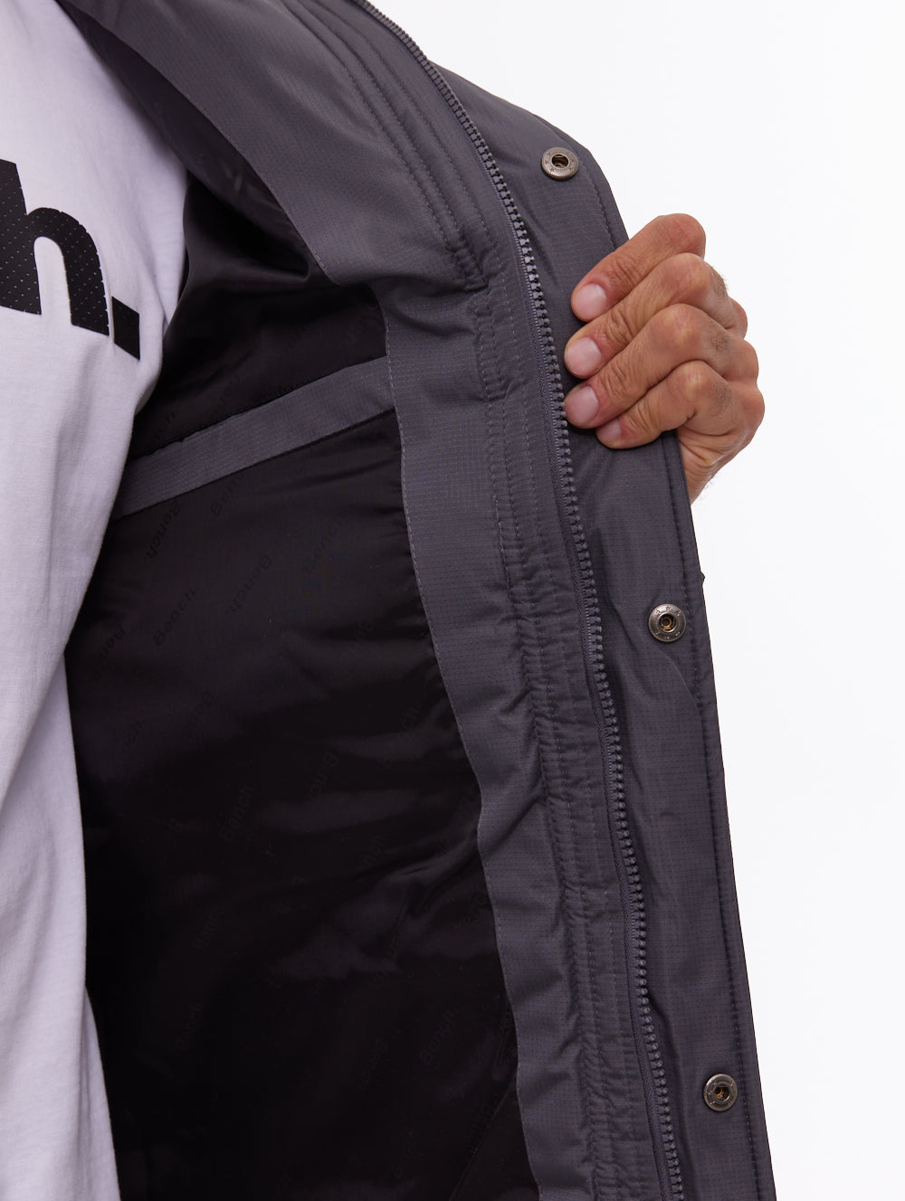 Koufax Puffer Parka - Dark Grey