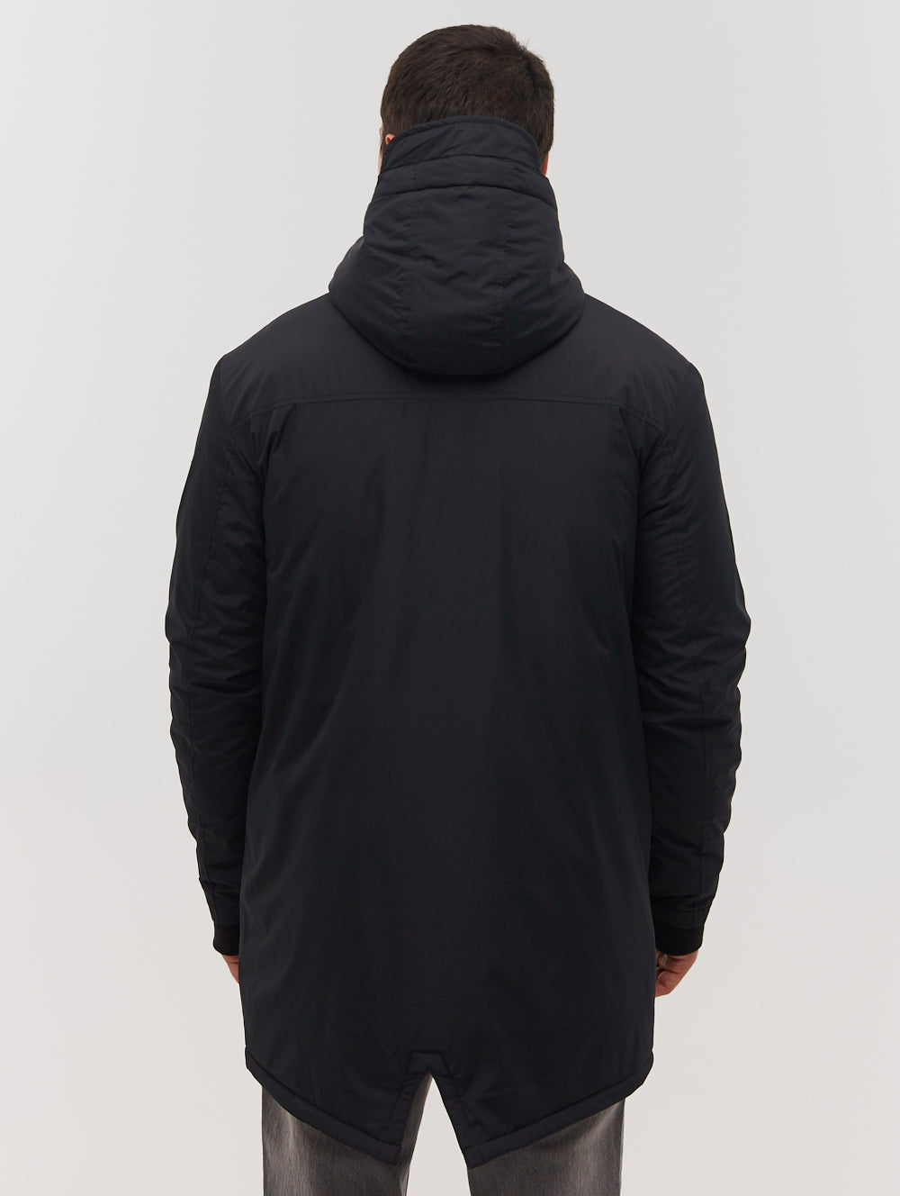 GUTHRIE Black Outerwear Parkas Shot 5