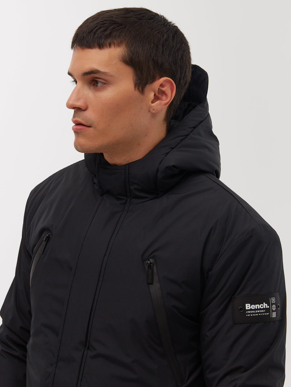 GUTHRIE Black Outerwear Parkas Shot 1