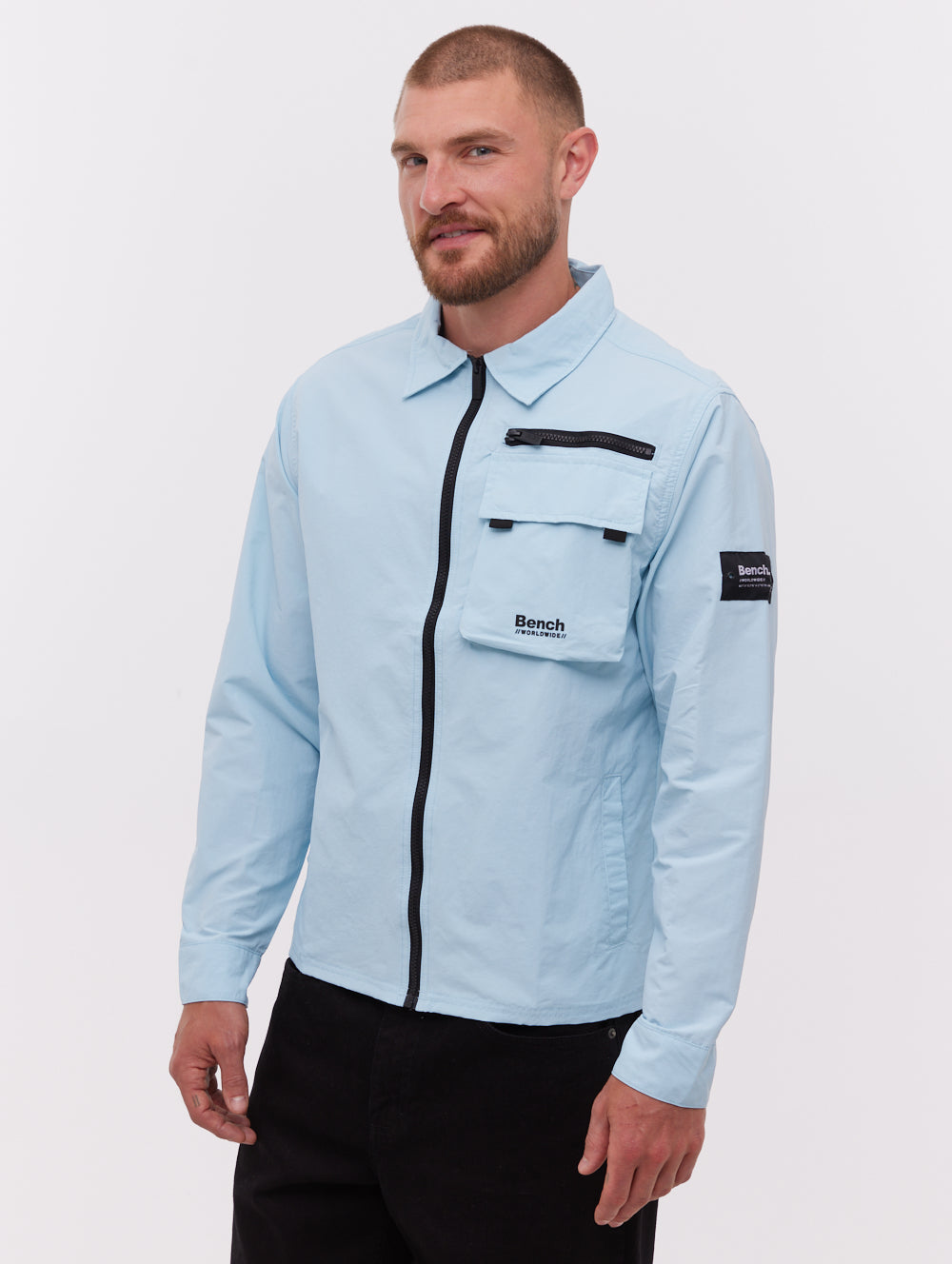 Aikido Zippered Shacket