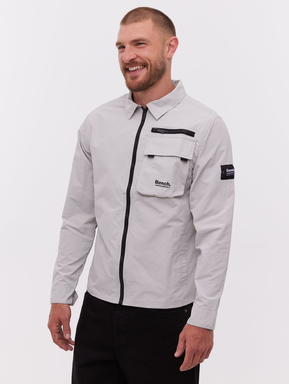 Aikido Zippered Shacket