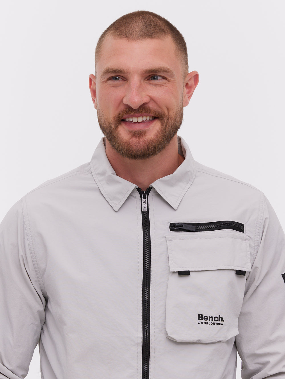 Aikido Zippered Shacket