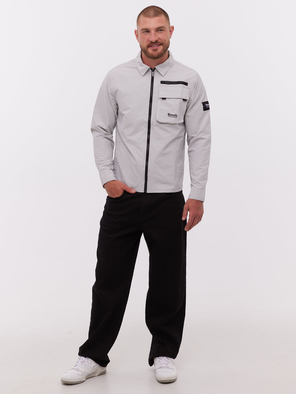 Aikido Zippered Shacket