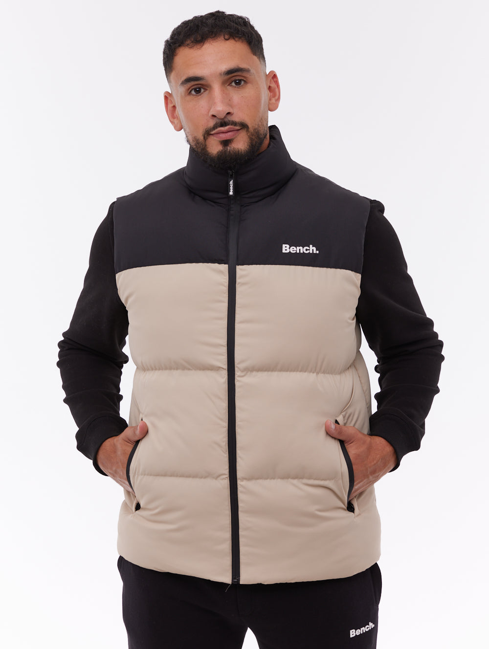 Oconsa Puffer Vest - Beige
