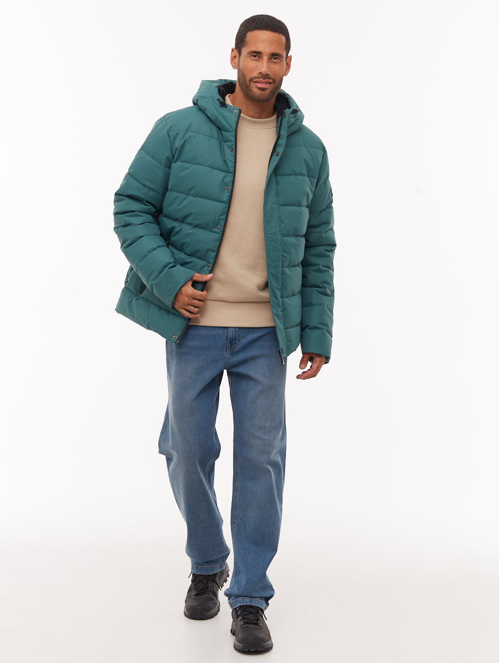 Evolo Green Outerwear Parkas Shot 5