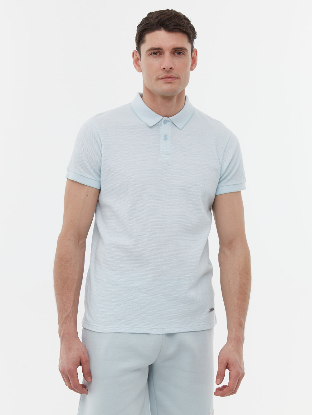 Tucin Blue BL245 Polos SS Knit Shot 1