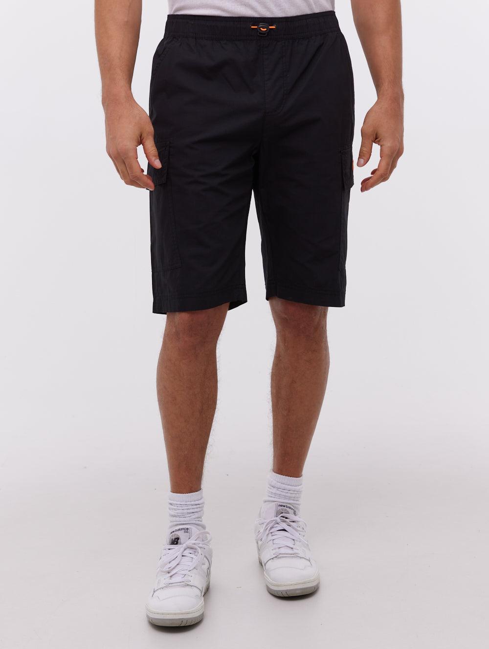 Detoca Black Shorts Woven Cargos Shot 1