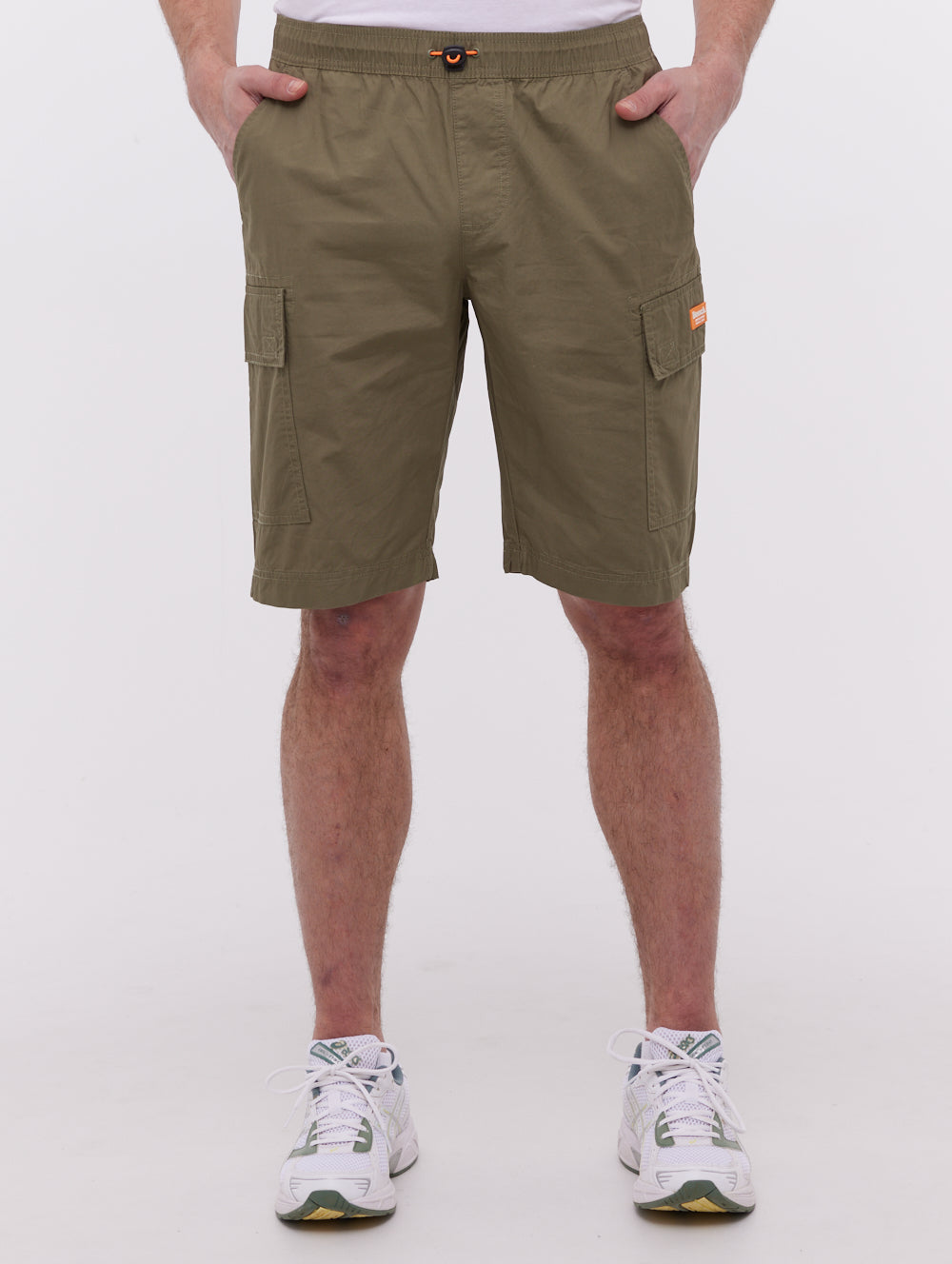 Detoca Green Shorts Woven Cargos Shot 1