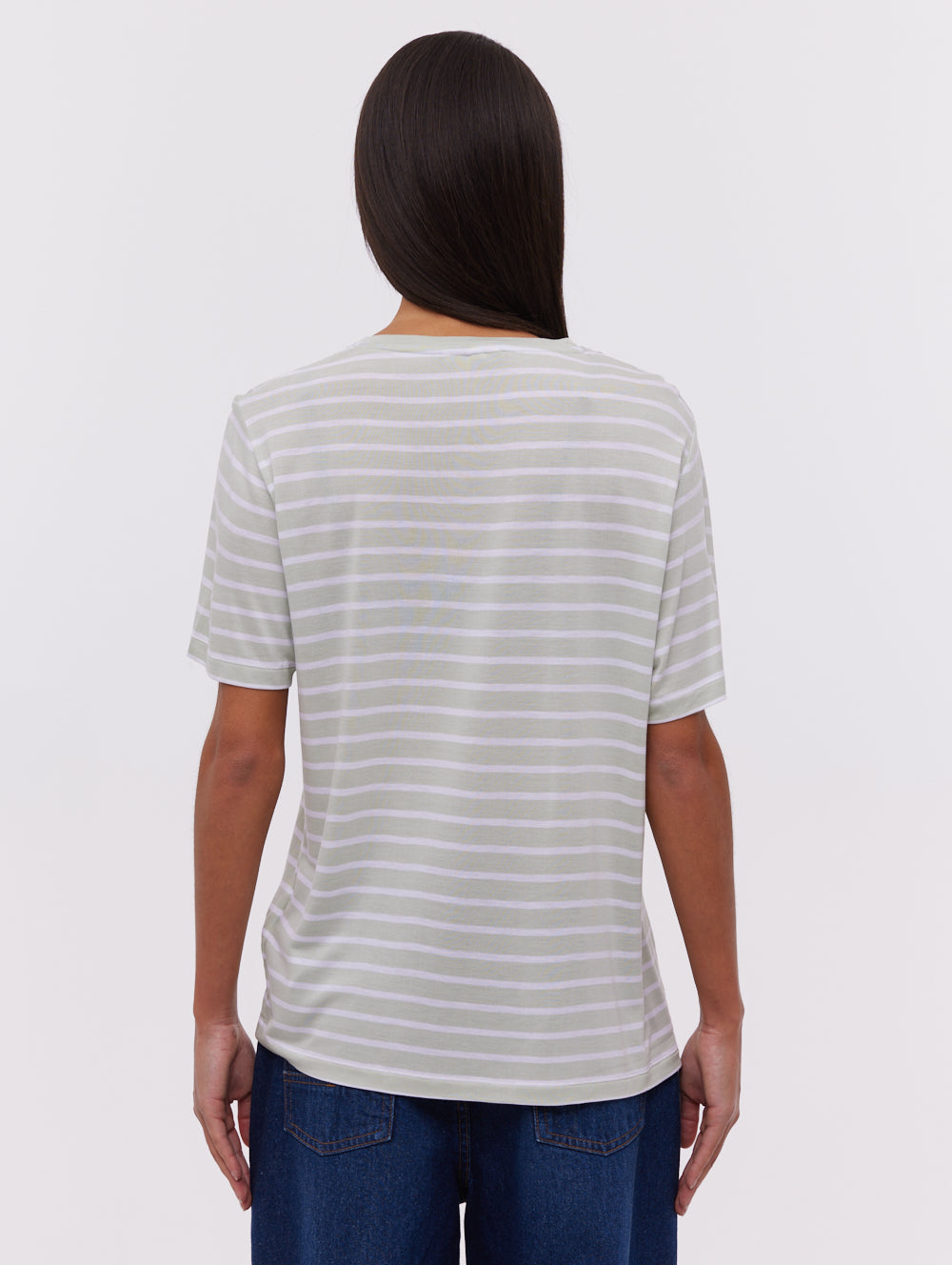 Nouria Striped Pocket T-Shirt