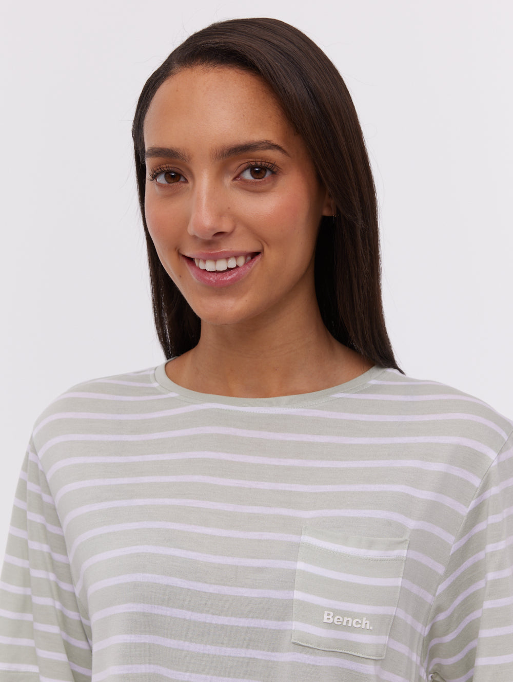 Nouria Striped Pocket T-Shirt