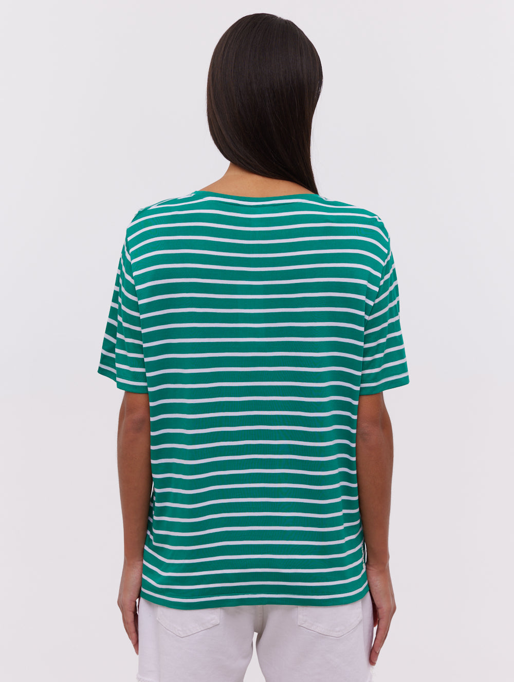 Nouria Striped Pocket T-Shirt