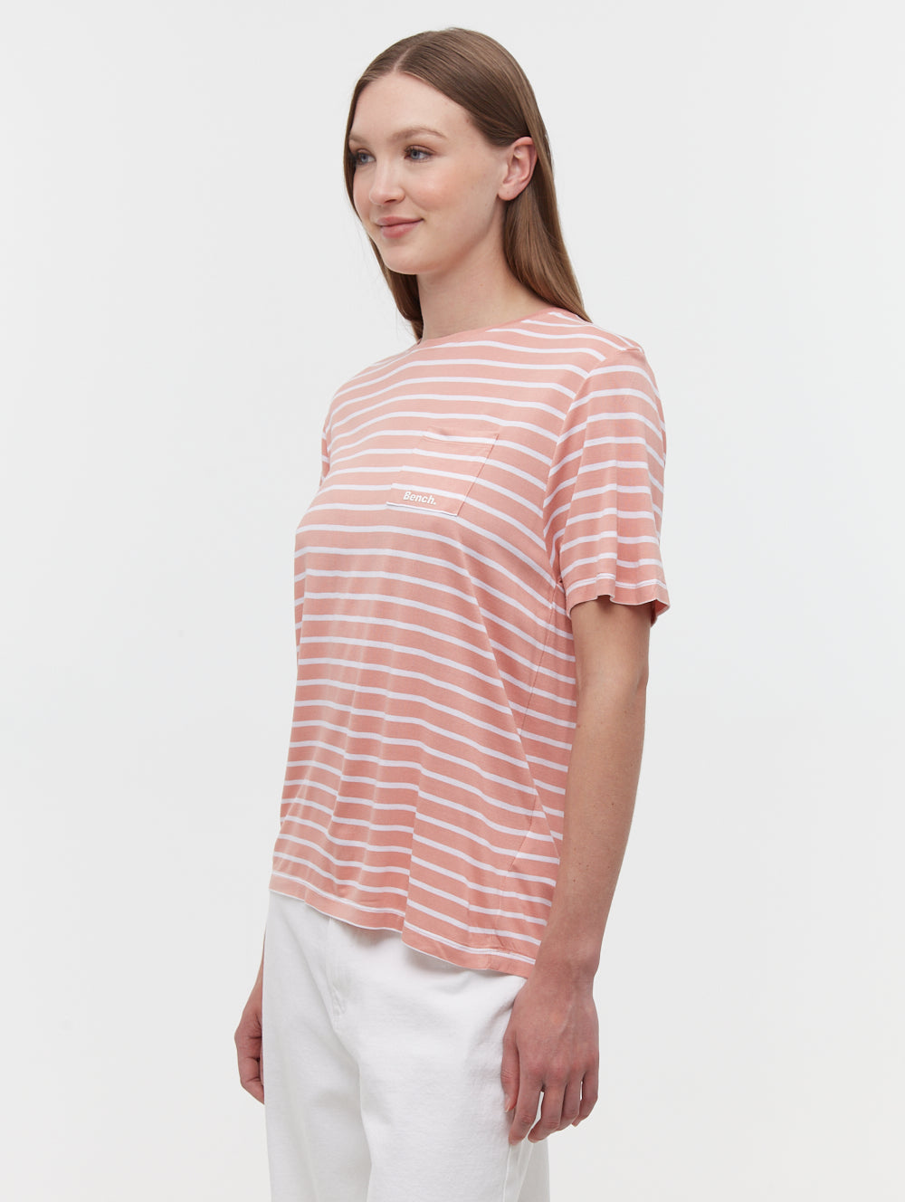 Nouria Striped Pocket T-Shirt