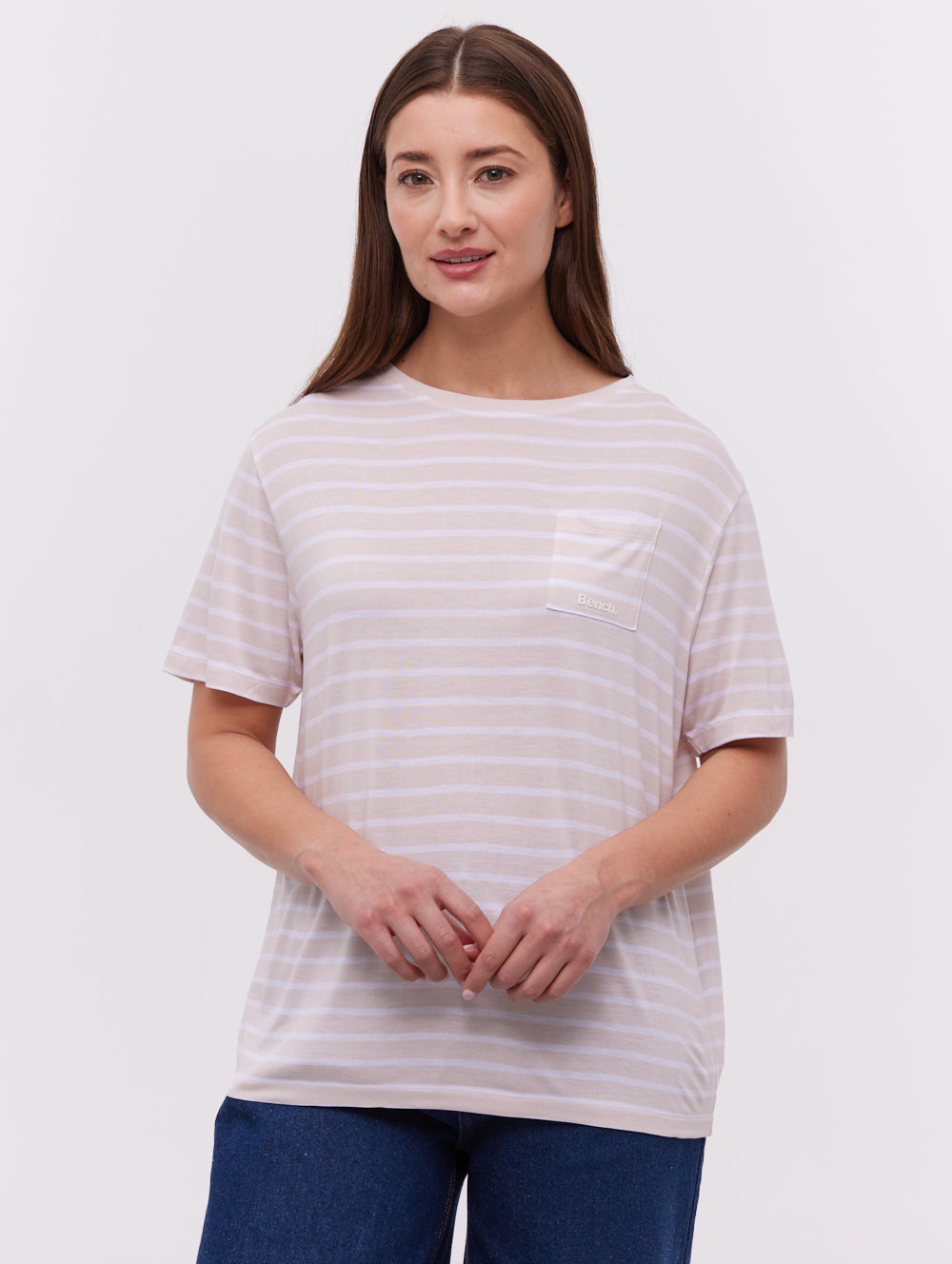 Nouria Striped Pocket T-Shirt