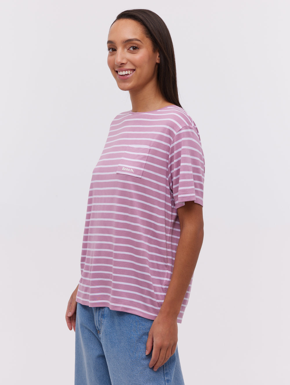 Nouria Striped Pocket T-Shirt