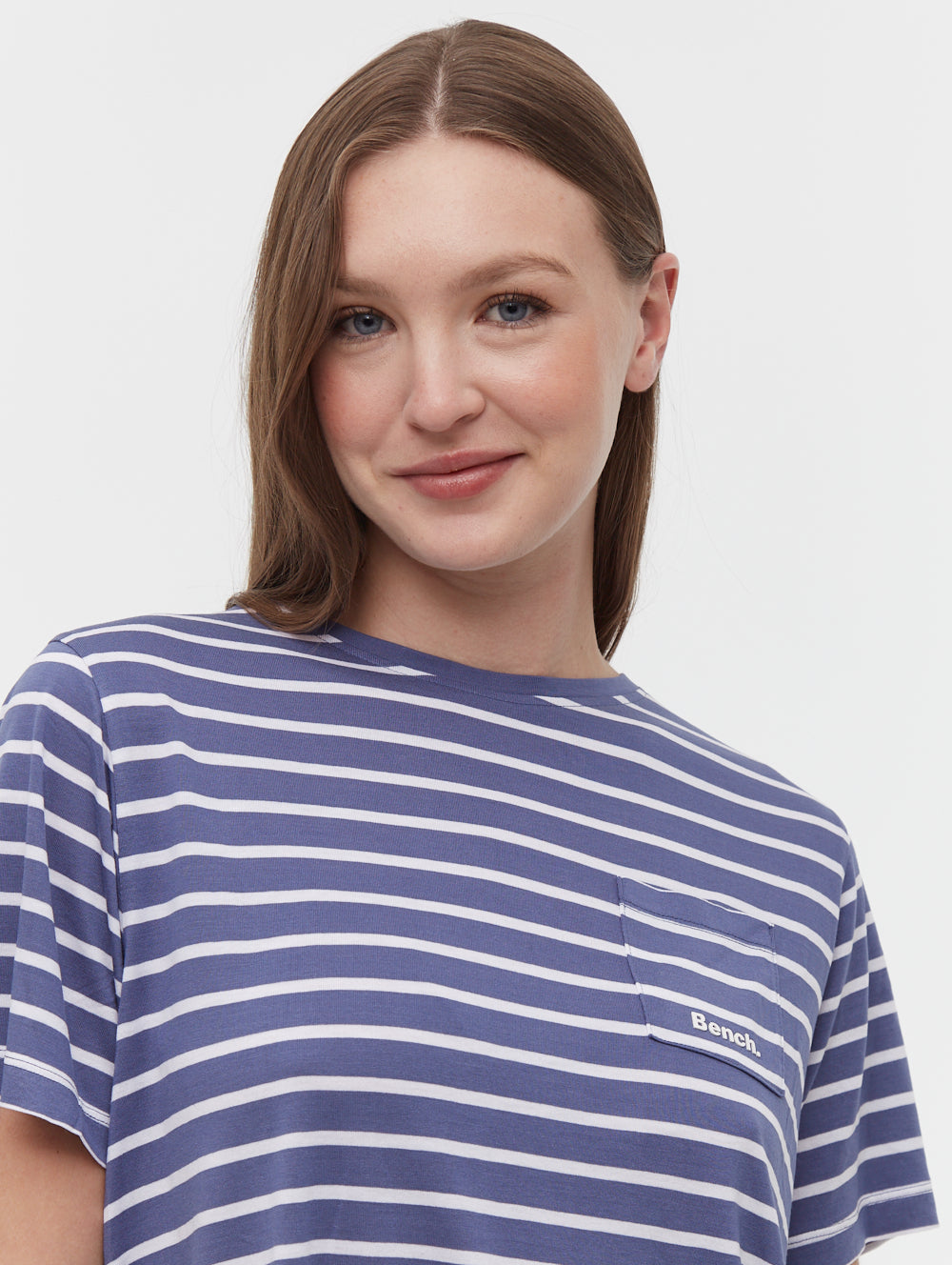 Nouria Striped Pocket T-Shirt