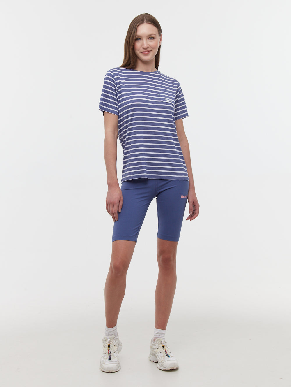 Nouria Striped Pocket T-Shirt