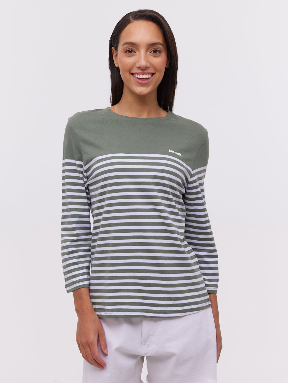 Arian Nautical Stripe 3/4 T-Shirt
