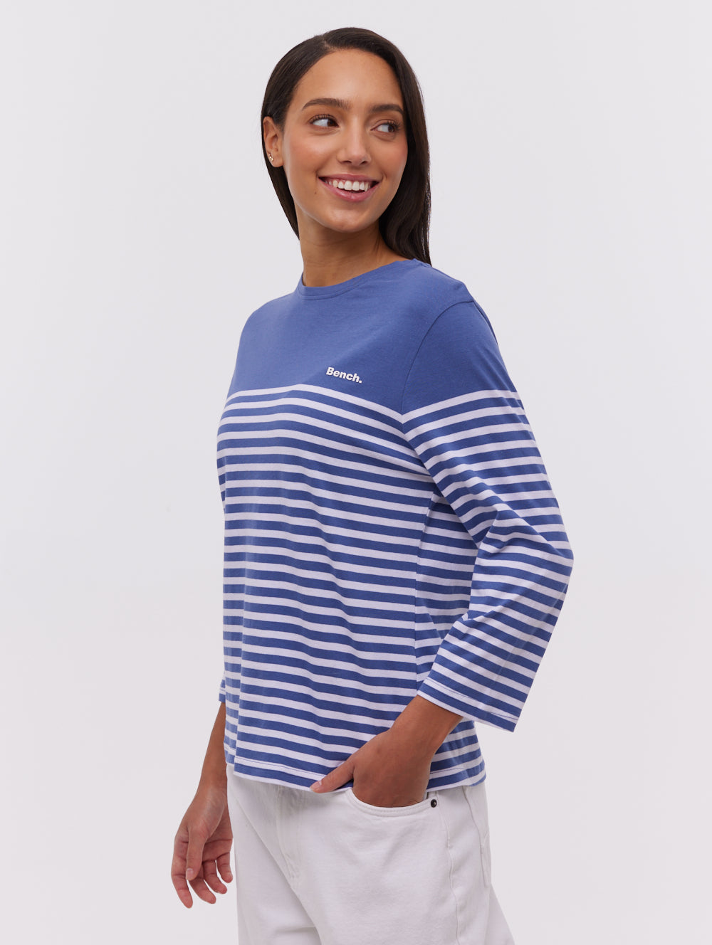 Arian Nautical Stripe 3/4 T-Shirt