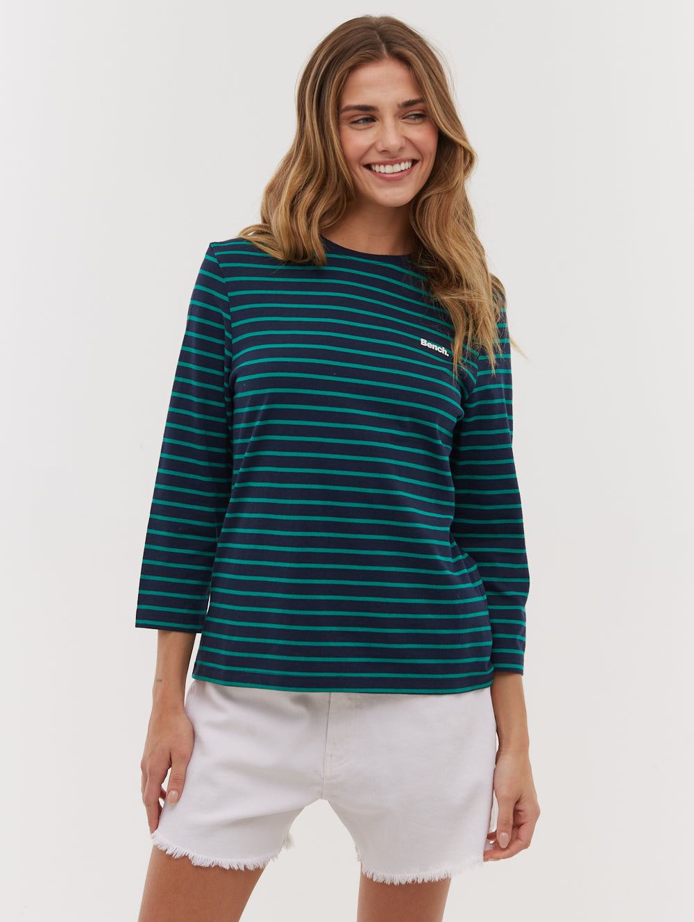 Lesedi 3/4 Stripe T-Shirt
