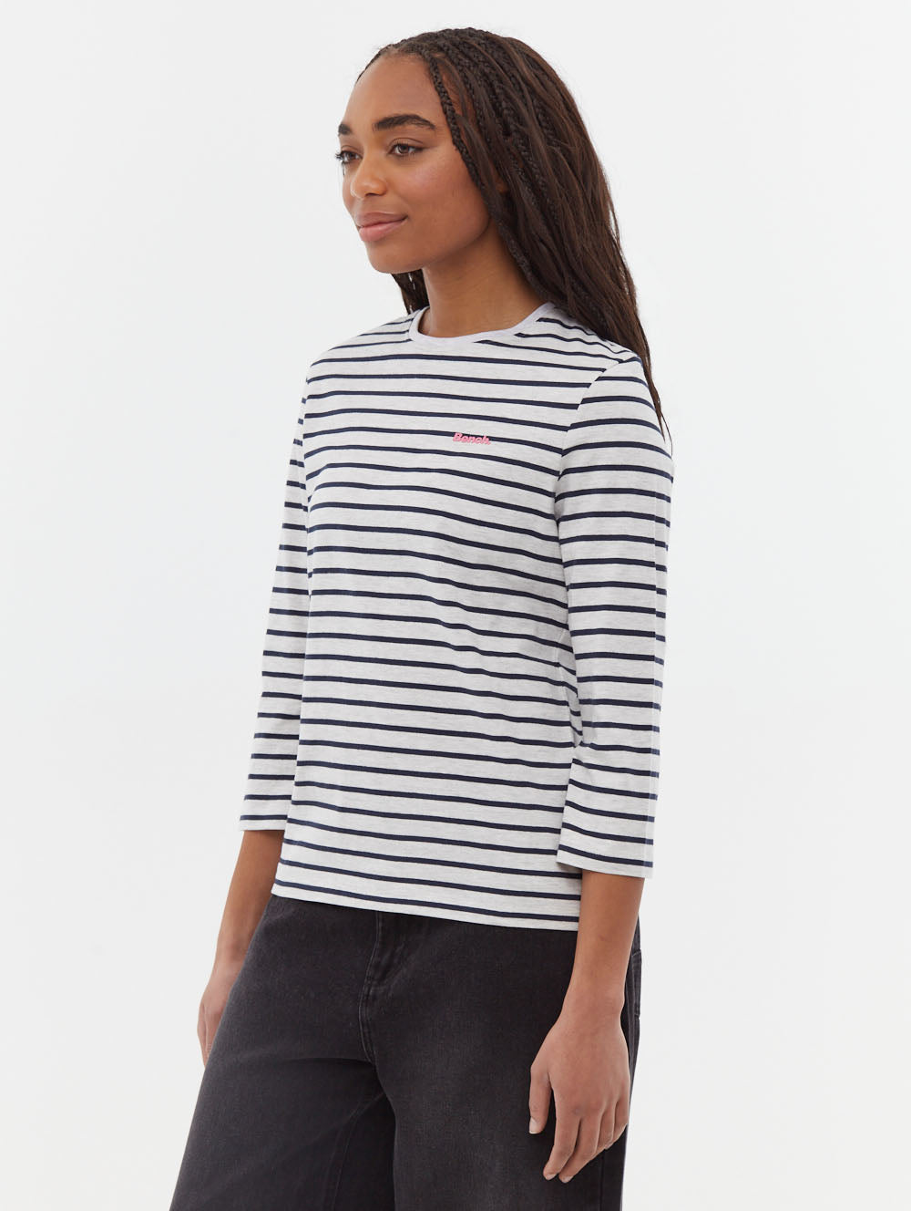 Lesedi 3/4 Stripe T-Shirt