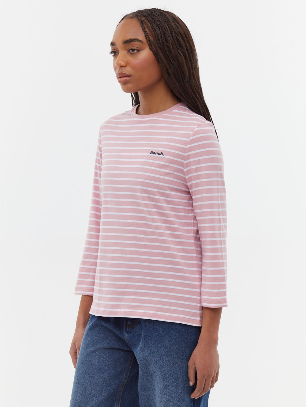 Lesedi 3/4 Stripe T-Shirt