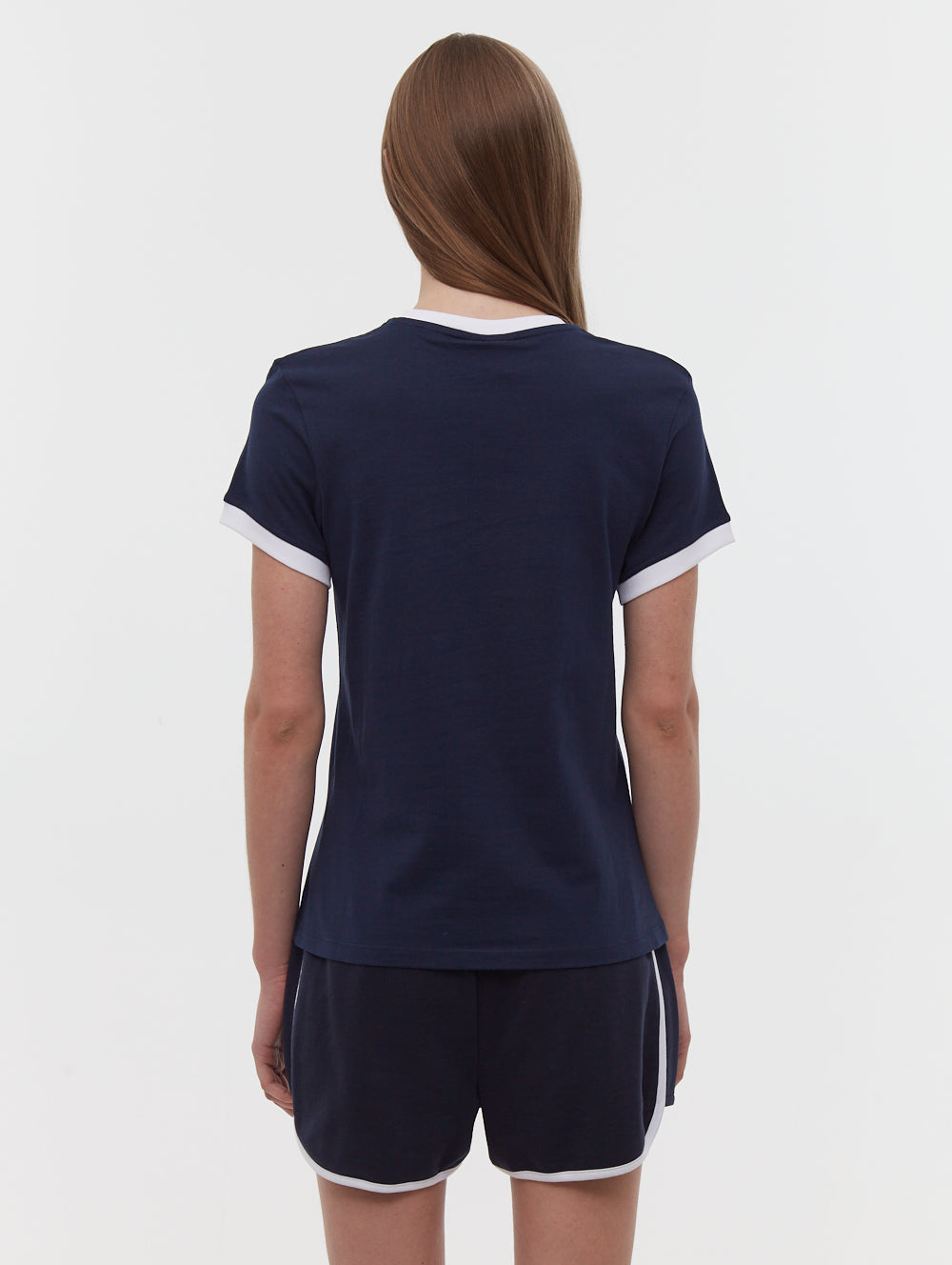 Vivica Embroidered Ringer T-Shirt