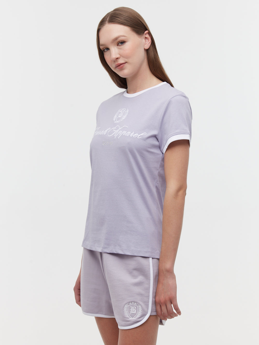 Vivica Embroidered Ringer T-Shirt