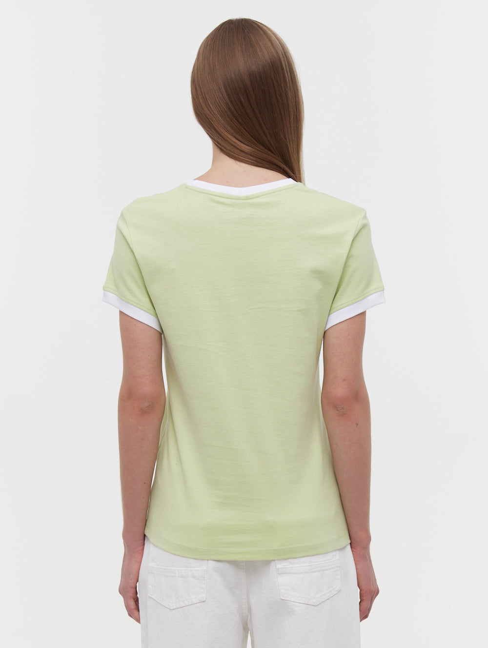 Vivica Embroidered Ringer T-Shirt