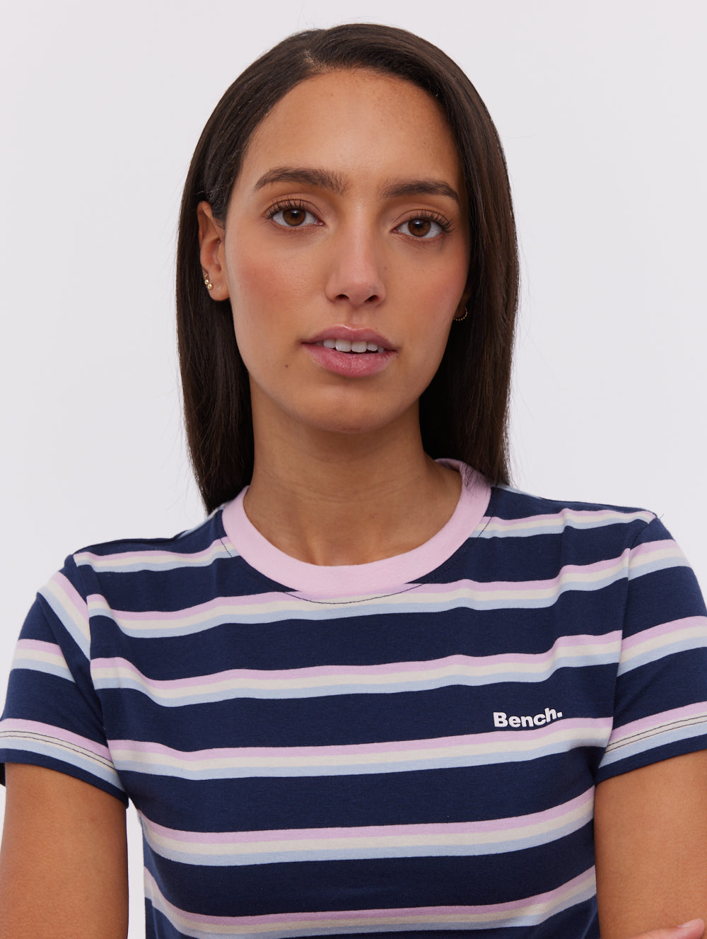 Hollier Multi Striped T-Shirt