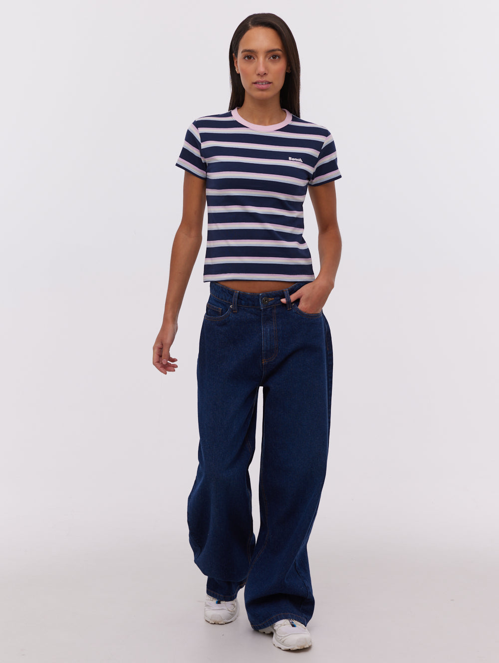 Hollier Multi Striped T-Shirt