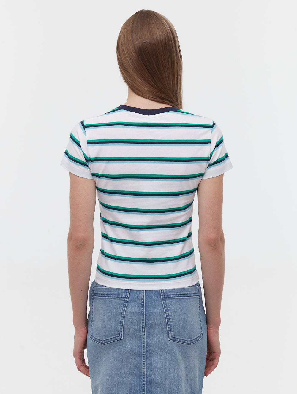 Hollier Multi Striped T-Shirt