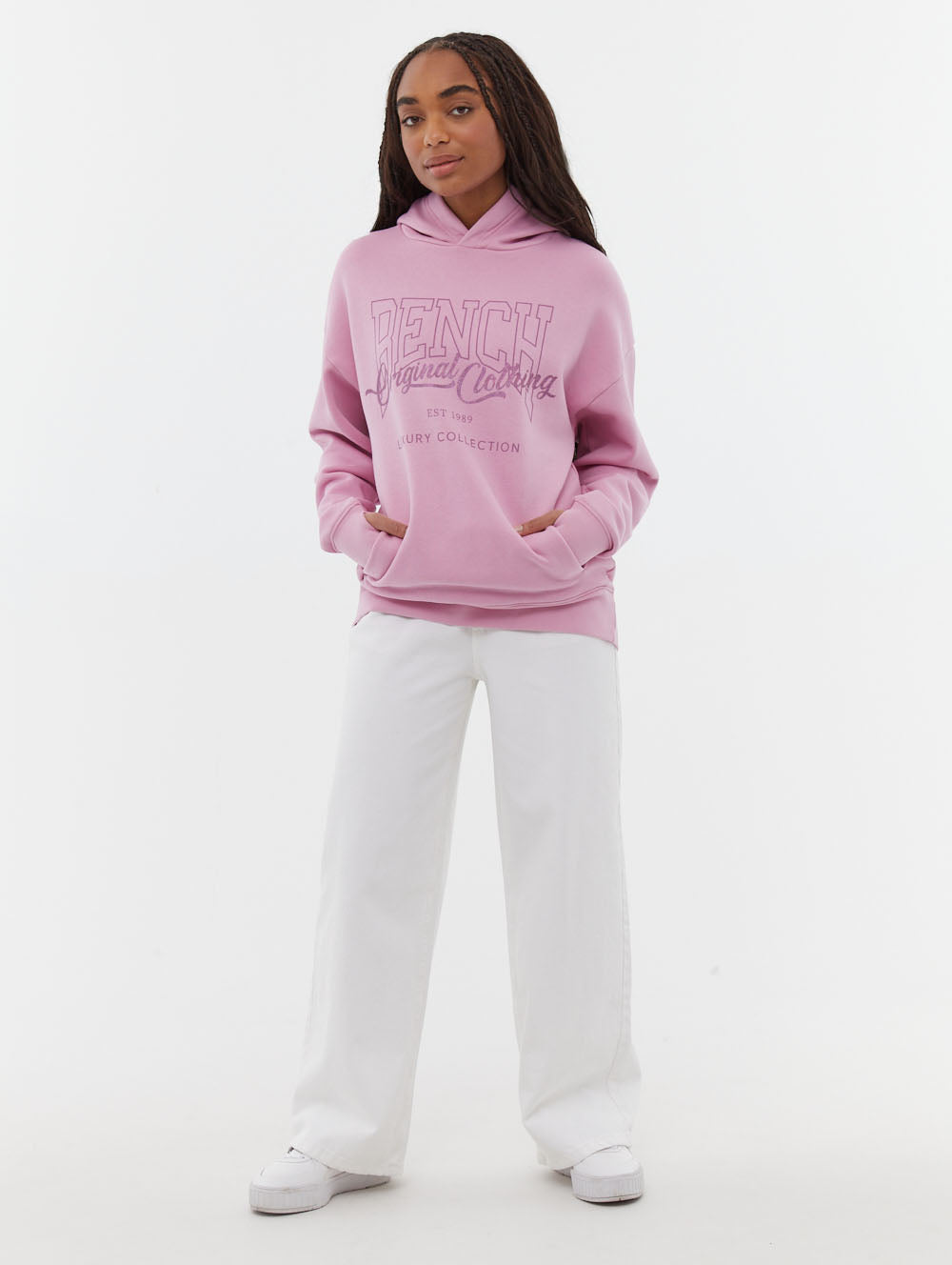 Maxina White Bottoms Denim Shot 1