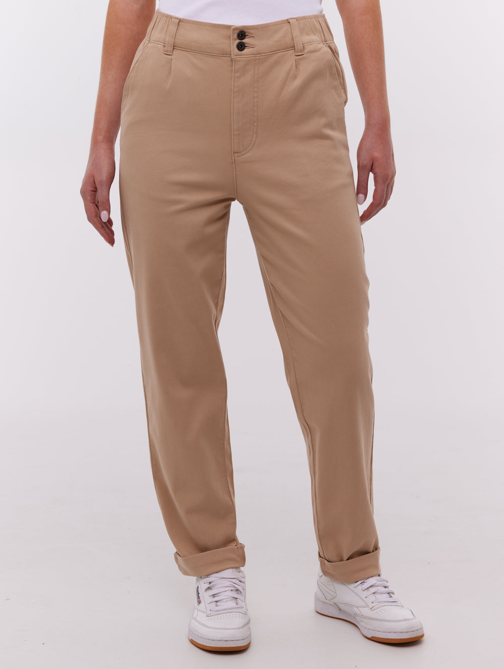 Kya Beige Bottoms Woven Shot 1