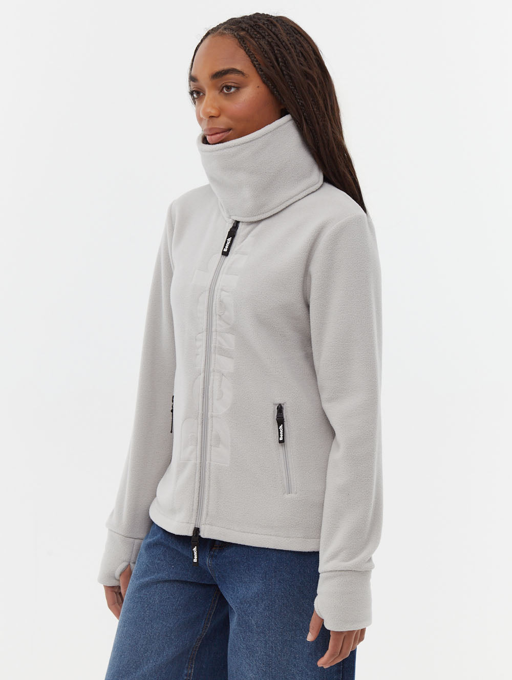 Finish Microfleece Funnel Neck Zip-Up