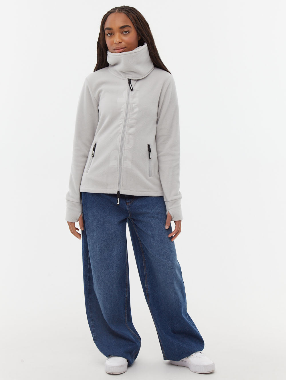 Finish Microfleece Funnel Neck Zip-Up