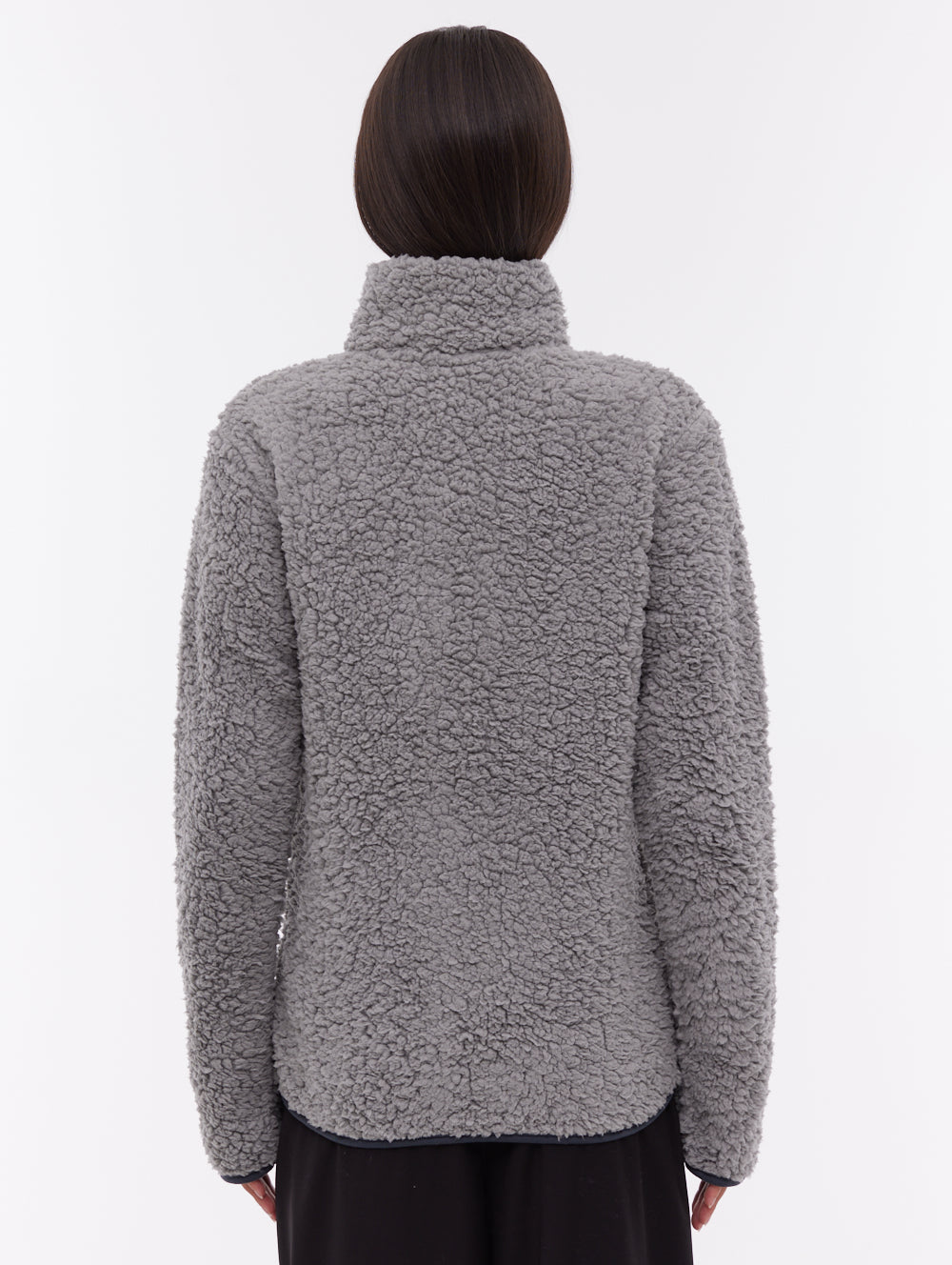 Edition Fleece Funnel Zip-Up - Grey